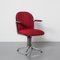 Chaise de Bureau Modèle 356 Rouge attribuée à Willem Hendrik Gispen pour Gispen, 1950s 14