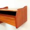 Swedish Mahogany Wall Night Tables with a Drawer, 1950s, Set of 2, Image 8