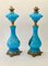 Antique Opaline Glass Oil Table Lamps Depicting Napoleon and Josephine, 1890s, Set of 2 2