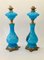 Antique Opaline Glass Oil Table Lamps Depicting Napoleon and Josephine, 1890s, Set of 2, Image 2