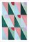 Natalia Roman, Pink and Green Tiles Combo Grid Diptych, 2022, Painting on Paper, Image 5