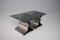 Brushed Steel Coffee Table, 1960s / 70s, Image 1