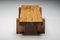 Artisan Wooden Rectangular Coffee Table, France, 1940s 7