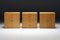 Modular Wooden Storage Wall Unit from Derk Jan De Vries, 1980s, Set of 4 8