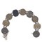 Late 800th Century Silver Bracelet with Lava Stone Cameos, Image 1