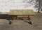 French Green Onyx Marble and Bronze Coffee Table, 1970s, Image 1