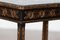 Dutch Carved Oak Guilt Marble Side Table, 1920s 8