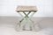 Französischer Tisch aus grünem Obstholz, 1860er 8