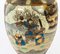 Mid 20th Century Japanese Satsuma Hand Painted Porcelain Vases, 1950s, Set of 2 4