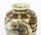 Mid 20th Century Japanese Satsuma Hand Painted Porcelain Vases, 1950s, Set of 2 14