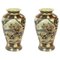 Mid 20th Century Japanese Imari Hand Painted Porcelain Vases, 1950s, Set of 2 1