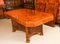 Tavolo da pranzo Art Déco antico in radica di noce con sedie di Hille, anni '20, set di 13, Immagine 6