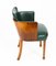 Antiker Art Deco Esstisch und Stühle aus Nusswurzelholz von Hille, 1920er, 13er Set 20