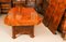 Antique Art Deco Burr Walnut Dining Table and Chairs by Hille, 1920s, Set of 13, Image 7