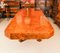 Mesa de comedor Art Déco antigua de madera nudosa de nogal de Hille, años 20. Juego de 13, Imagen 5