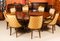 Tavolo da pranzo Jupe con mobiletto di Arthur Brett, anni '50, set di 2, Immagine 3