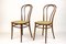 Chaises Art Nouveau en Bois Courbé, Autriche, 1890s, Set de 2 13