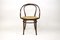 Fauteuil Viennois en Bois Courbé attribué à Thonet, Autriche, 1900s 2