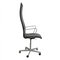 Tall Original Black Leather Oxford Office Chair by Arne Jacobsen, 2000s, Image 2