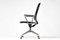 Black Leather Conference Office Desk Chair Bby Alberto Meda, 2000s 4