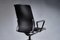 Black Leather Conference Office Desk Chair Bby Alberto Meda, 2000s 2