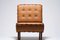 Cognac Leather Barbed Wire Barbarella Chair, 1970s 1