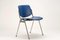 Electric Blue Axis Chair by Giancarlo Piretti for Castelli, 1970s 1