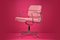 Chaise de Bureau Bubble Gum Rose par Eero Saarinen, 1970s 1