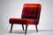 Velvet Sunrise Chair, 1960s, Image 1
