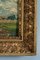 Französische Schule, Impressionistische Landschaft mit Heuhaufen, Öl auf Holz, 19. Jh., Gerahmt 7