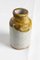 White and Brown Studio Pottery Vase, Image 2