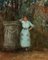 Lilian E. Whitteker, Woman in a Park, Oil on Canvas, 1937, Enmarcado, Imagen 2