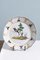 18th Century Faience Black Bird Plate from Nevers, Image 1