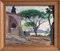 French School, Mediterranean Coastal Landscape, Oil on Board, 1950s, Framed 5