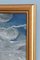 French School, Seascape with Houses, 1950s, Oil on Panel, Framed 8