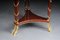 20th Century Empire Salon Side Table in Beechwood & Marble, Image 11
