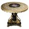 Royal Salon Table in Porcelain & Sevres Style Bronze 1