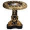 Imperial Center Side Table in Porcelain & Sevres Style Bronze 1