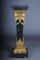 20th Century Napoleon III Style Marble Column with Bronze 2