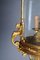 French Fire Bronze & Brass Lantern Hanging Light, Image 15