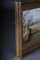 Artiste Impressionniste, Paysage d'Automne, 20ème Siècle, Huile sur Toile, Encadrée 17