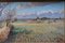 Artista impresionista, paisaje otoñal, siglo XX, óleo sobre lienzo, enmarcado, Imagen 6