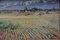 Artista impresionista, paisaje otoñal, siglo XX, óleo sobre lienzo, enmarcado, Imagen 9