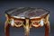 Louis XV Side Table in Bronze, Marble & Beech 15