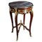 Louis XV Side Table in Bronze, Marble & Beech, Image 1