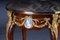 Mesa auxiliar Louis XV de bronce, mármol y haya, Imagen 18