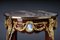 Louis XV Side Table in Bronze, Marble & Beech 6