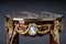 Mesa auxiliar Louis XV de bronce, mármol y haya, Imagen 6