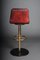 20th Century English Chesterfield Bar Stools in Red Leather, Set of 5 5