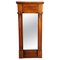 Biedermeier Wall Mirror in Oak & Mahogany, 1840s 1